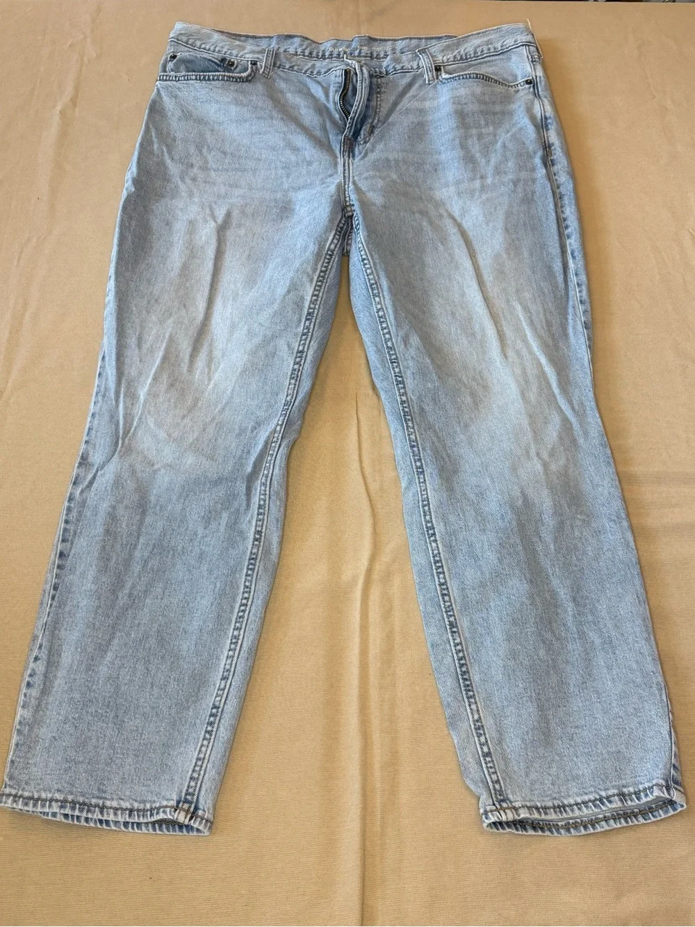 Old Navy Light Blue Straight Fit Athletic Taper Men’s Jeans
